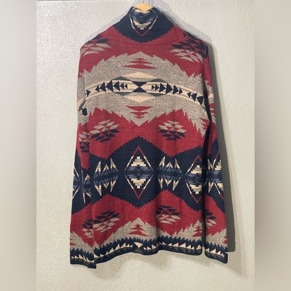 Polo Ralph Lauren Southwest Print Sweater - Size M - Picture 4 of 4